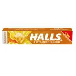 HALLS MIELE LIMONE SUGAR...