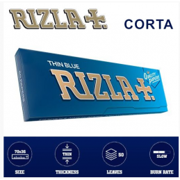 Cartina Rizla blu corte PZ.100